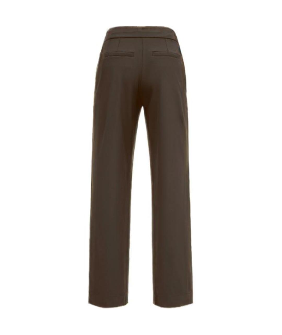 Lululemon Коричневые прямые брюки, фото 2