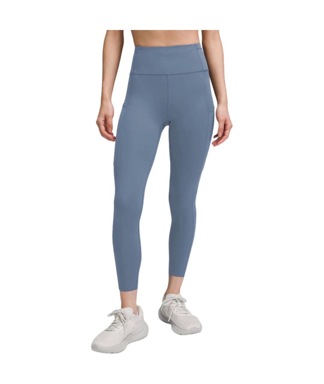 Lululemon Синие спортивные брюки и шорты, фото 4