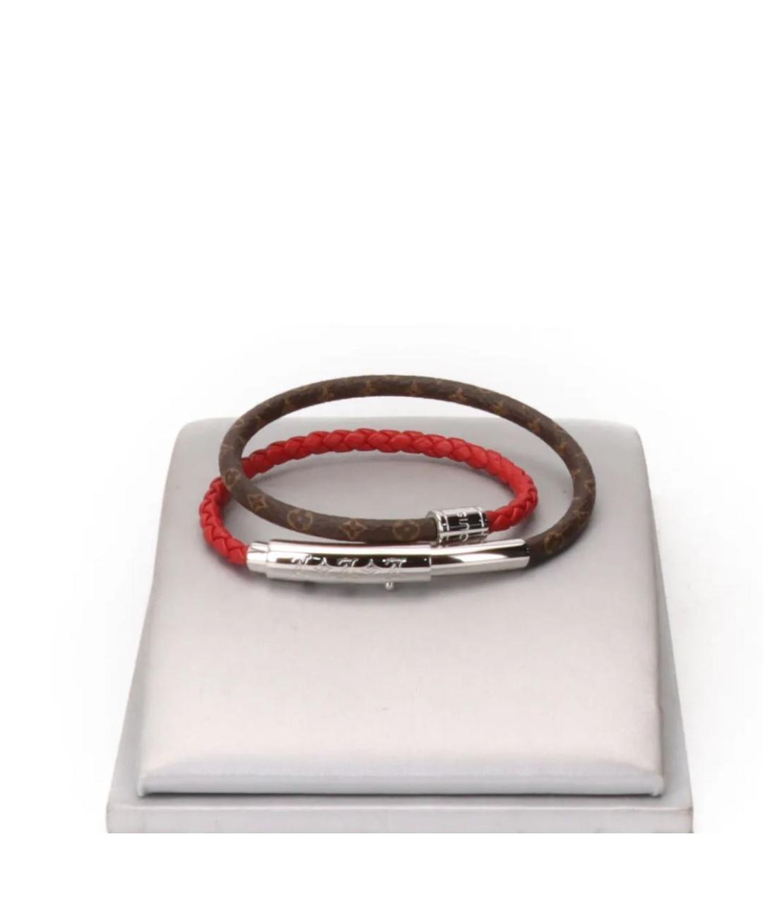 LOUIS VUITTON Мульти кожаный браслет, фото 2