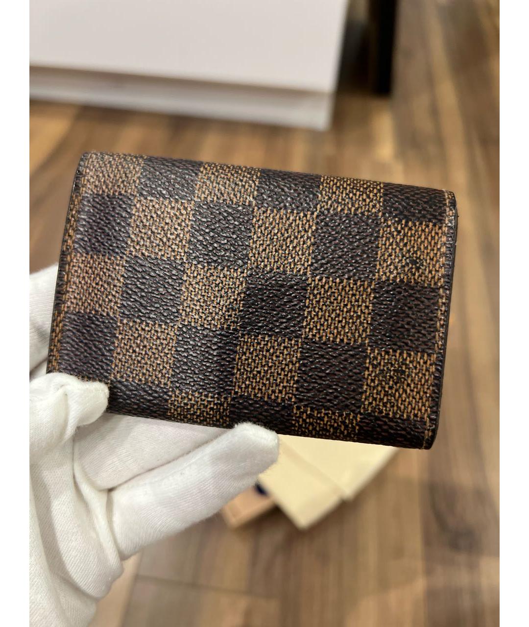 LOUIS VUITTON Коричневая ключница, фото 2