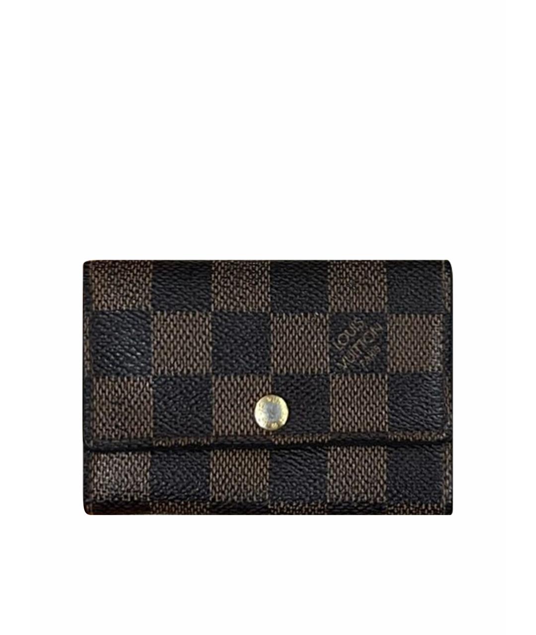 LOUIS VUITTON Коричневая ключница, фото 1