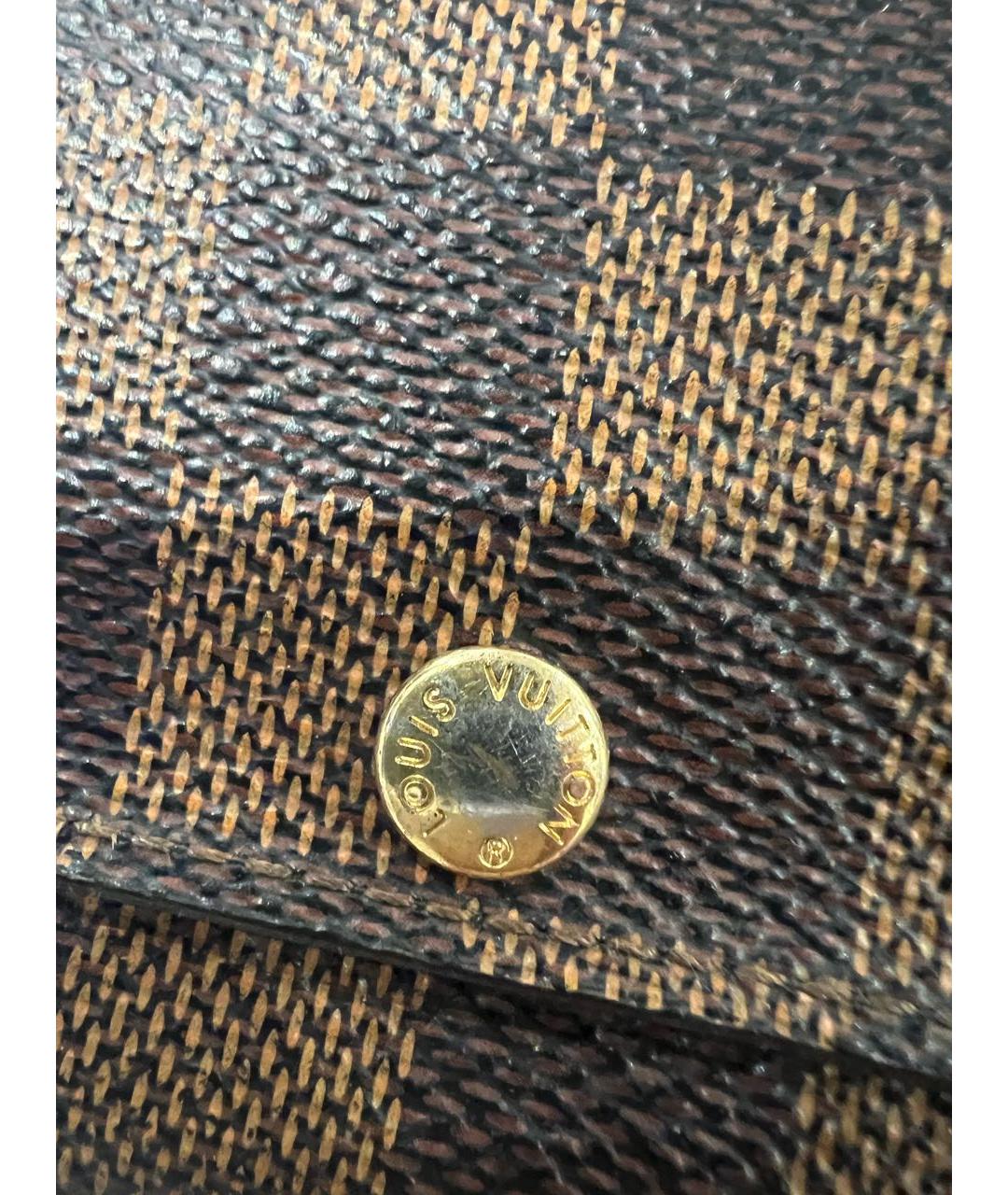 LOUIS VUITTON Коричневая ключница, фото 6