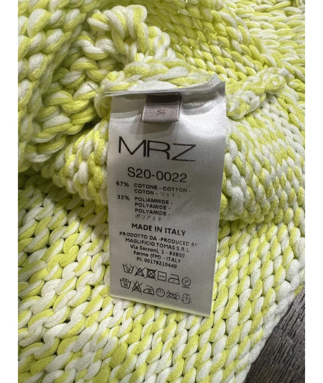 MRZ Салатовый хлопковый джемпер / свитер, фото 2