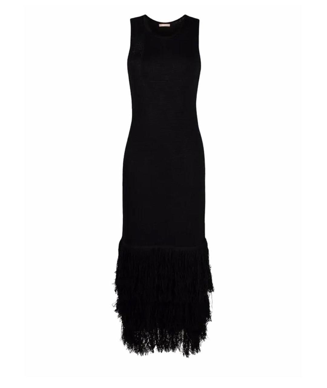 12 STOREEZ Черное льняное повседневное платье, фото 1