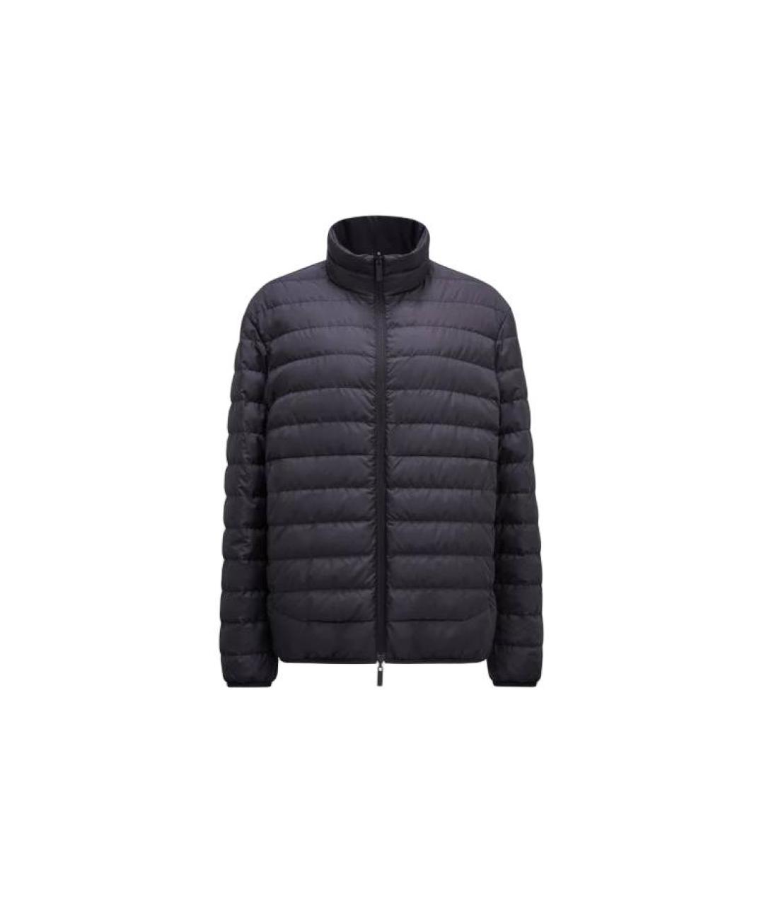 MONCLER Черный пуховик, фото 6