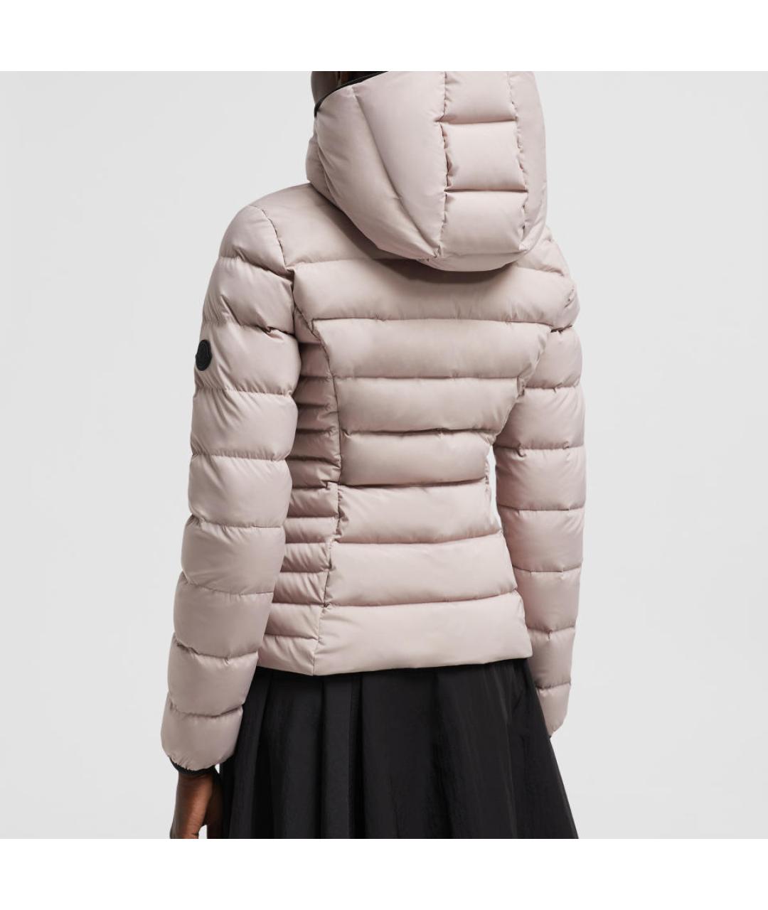 MONCLER Розовый пуховик, фото 3
