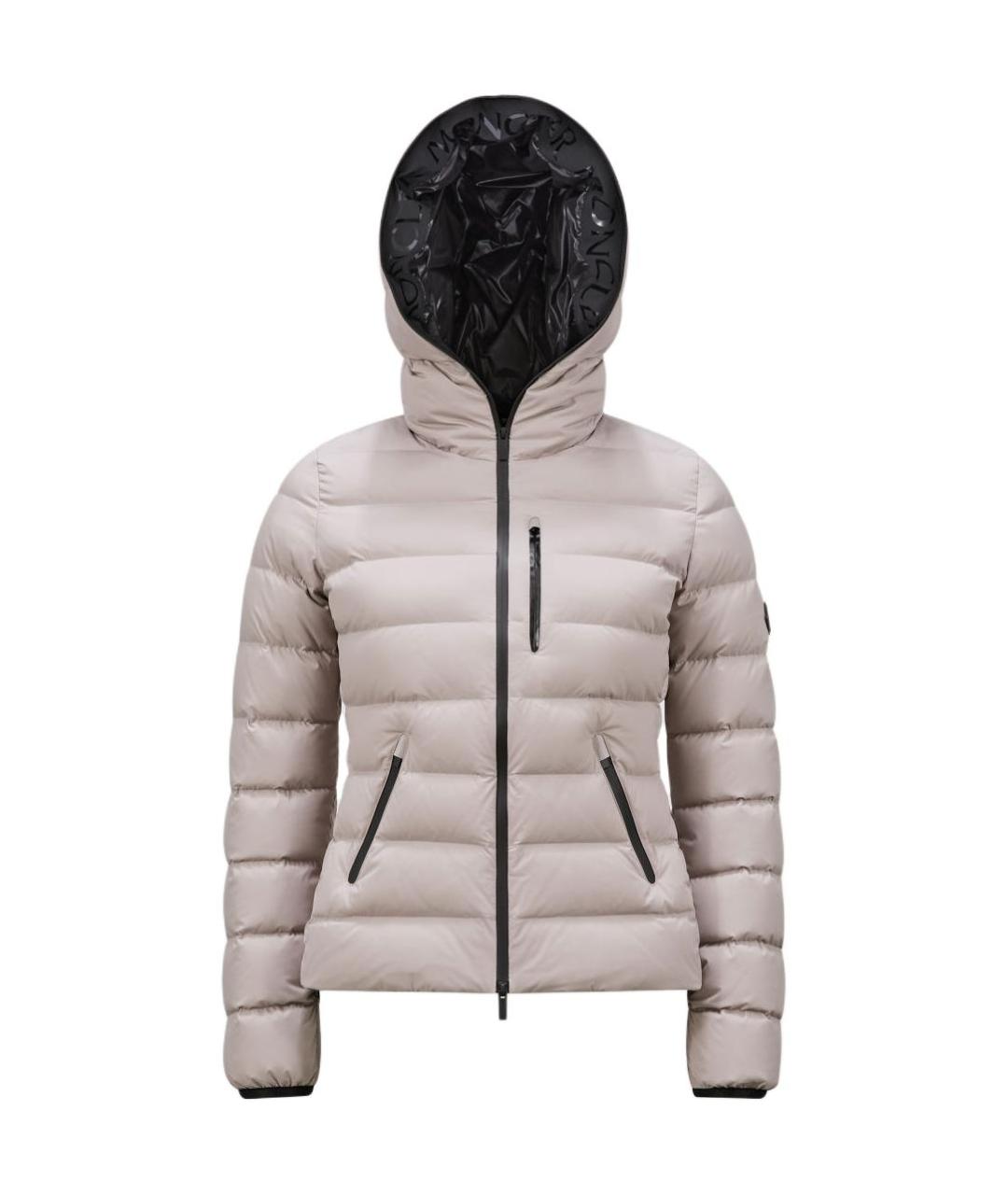 MONCLER Розовый пуховик, фото 1