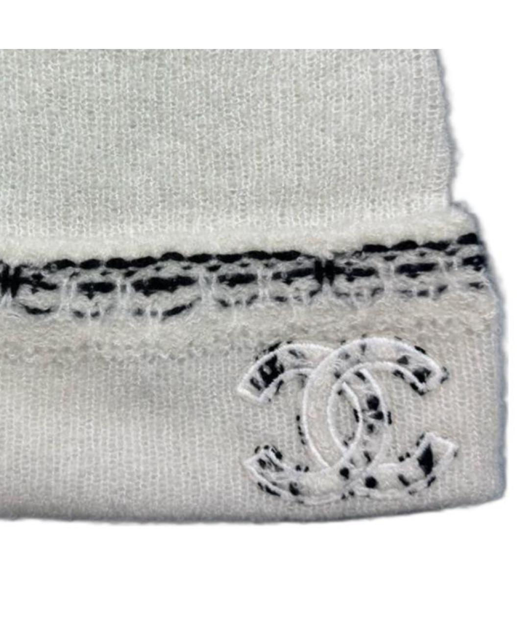 CHANEL Серая шапка, фото 3