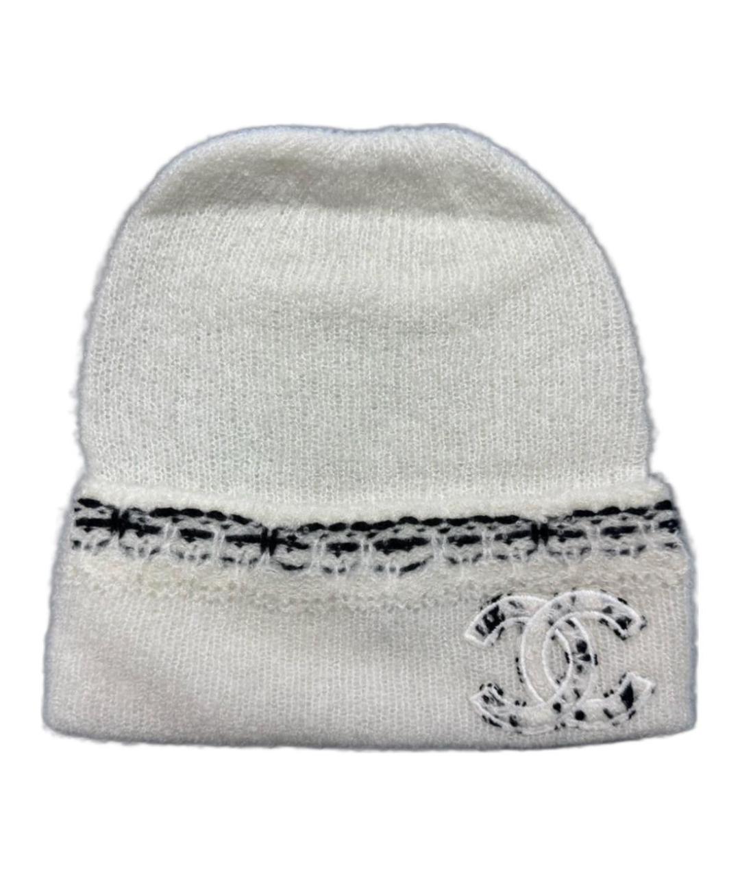 CHANEL Серая шапка, фото 1