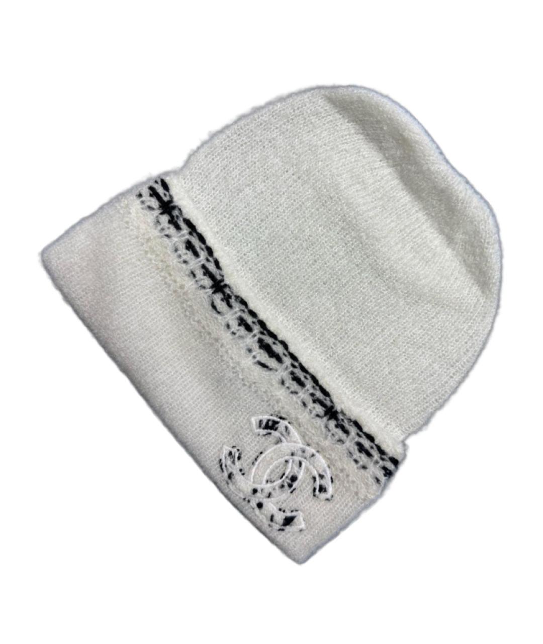 CHANEL Серая шапка, фото 2