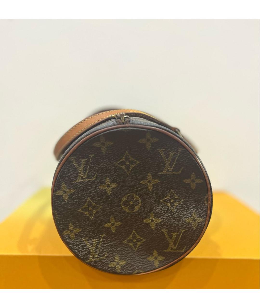 LOUIS VUITTON Коричневая сумка через плечо, фото 5