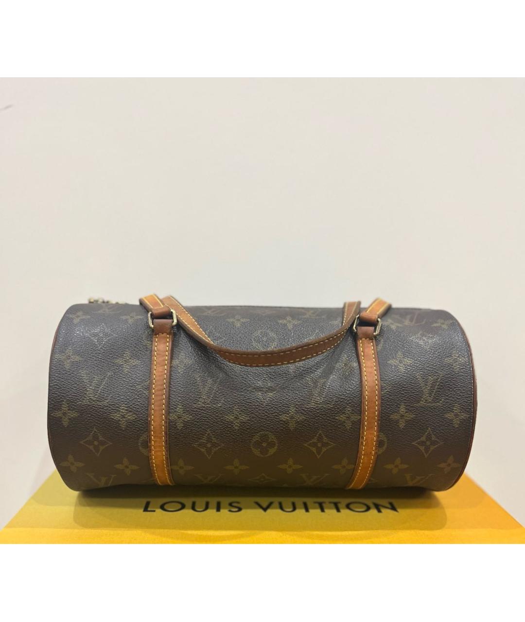 LOUIS VUITTON Коричневая сумка через плечо, фото 7