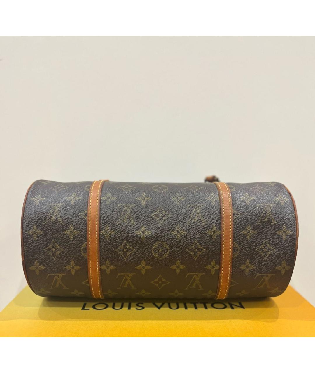 LOUIS VUITTON Коричневая сумка через плечо, фото 3