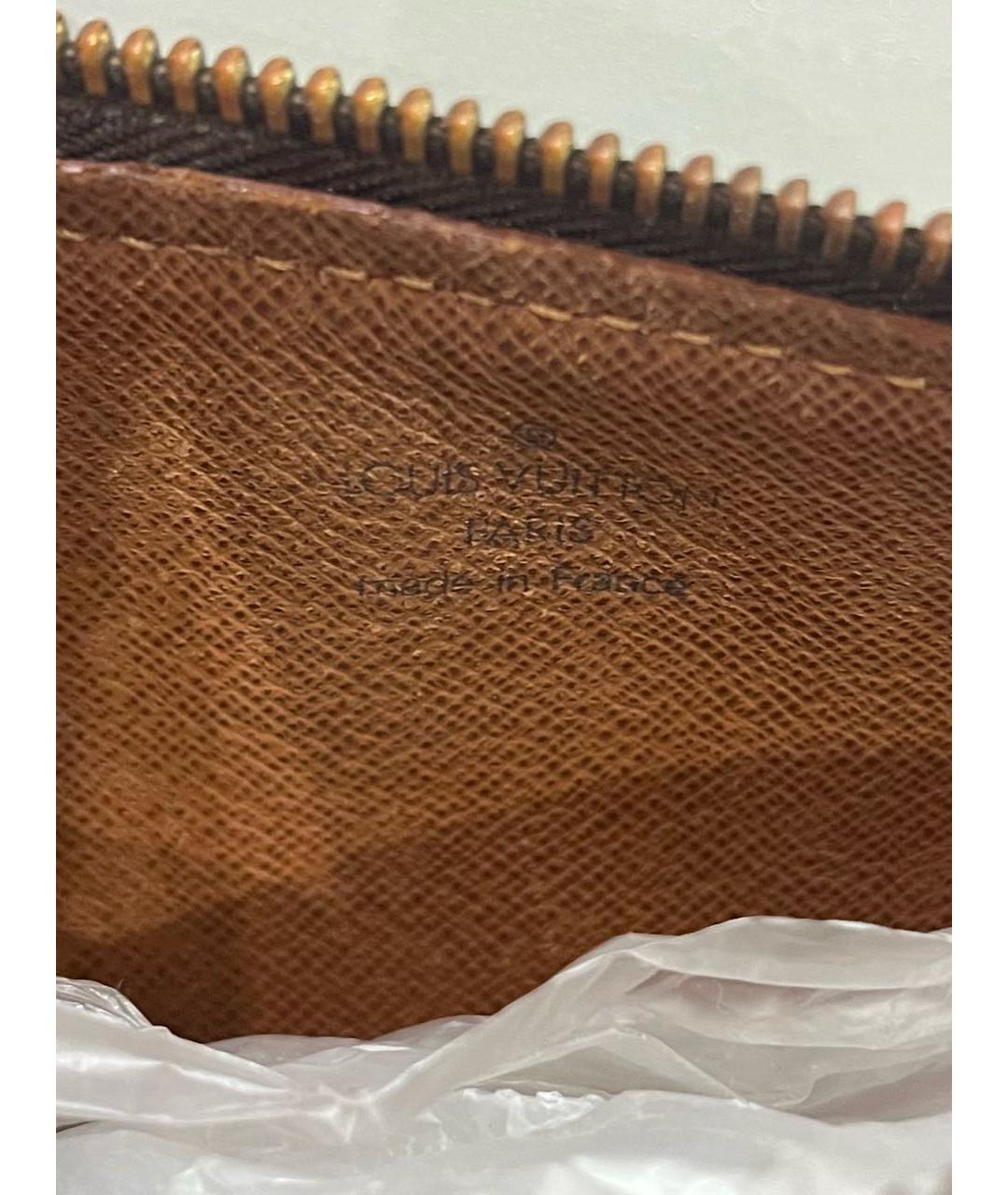 LOUIS VUITTON Коричневая сумка через плечо, фото 6