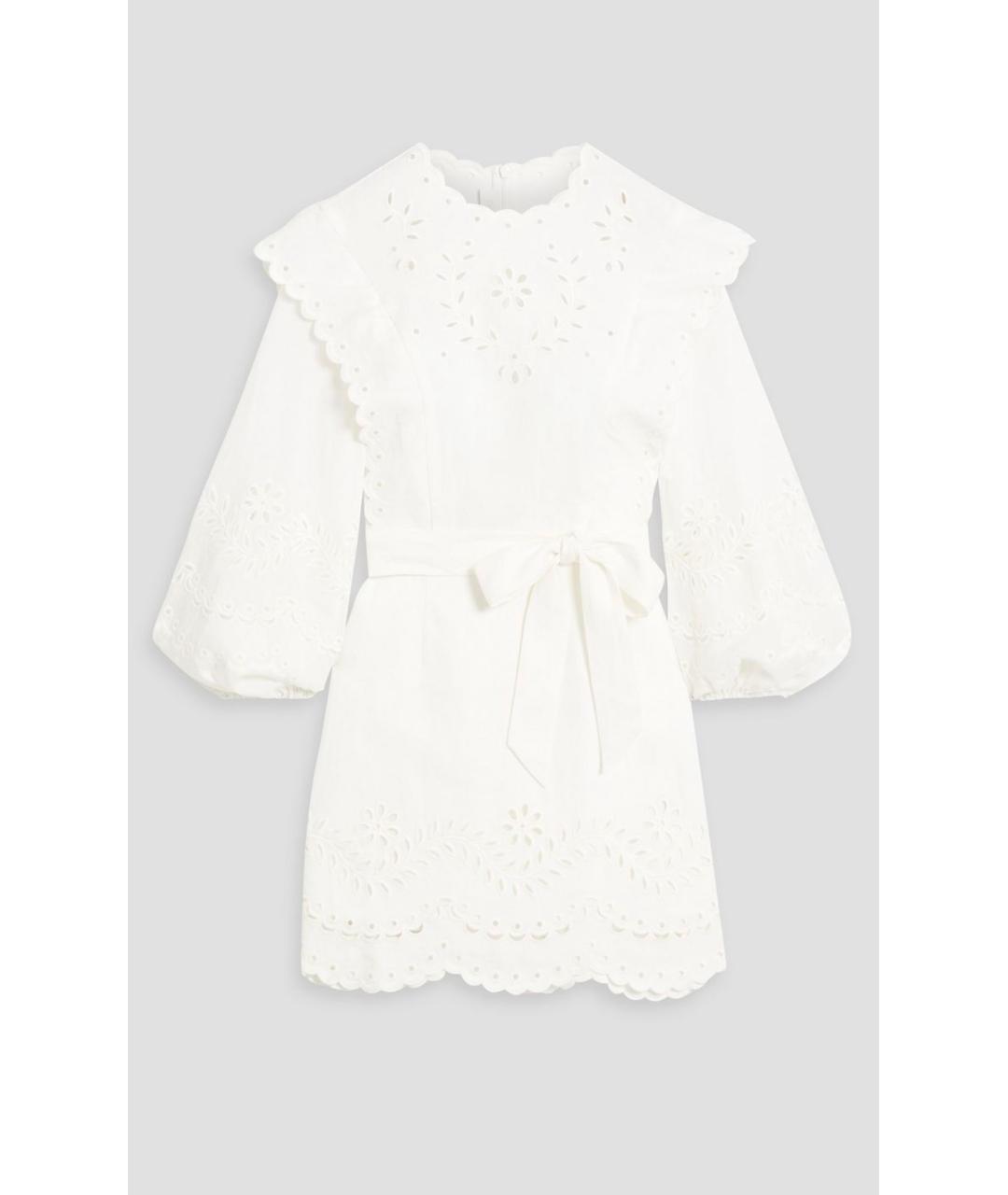 ZIMMERMANN Белое коктейльное платье, фото 4