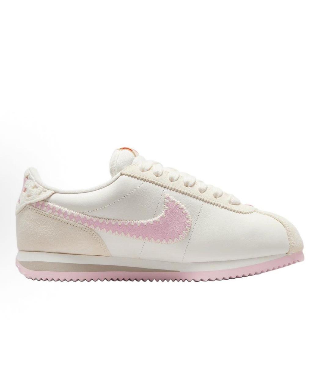 NIKE Белые кожаные кроссовки, фото 2