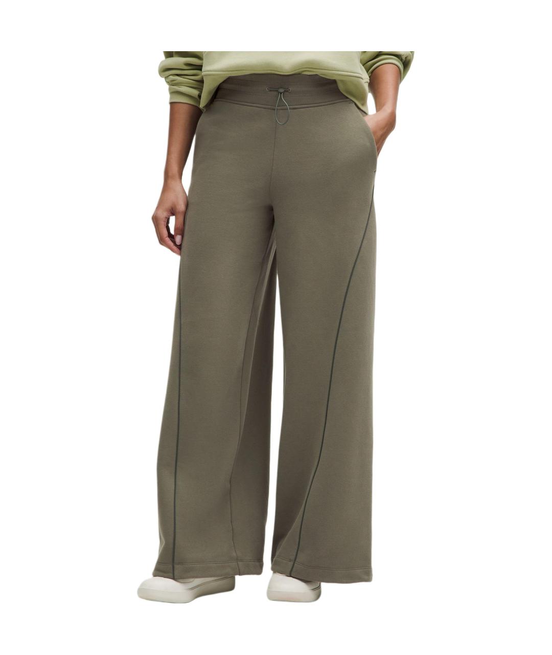 Lululemon Хаки прямые брюки, фото 3