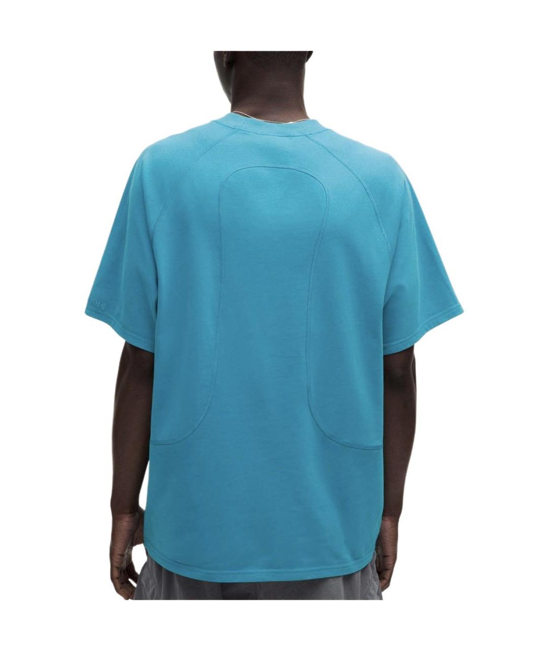 Lululemon Синяя хлопковая футболка, фото 4