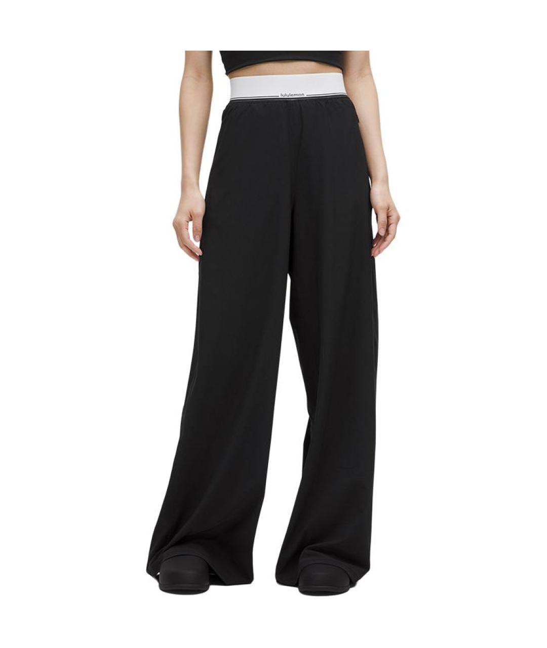 Lululemon Черные прямые брюки, фото 3