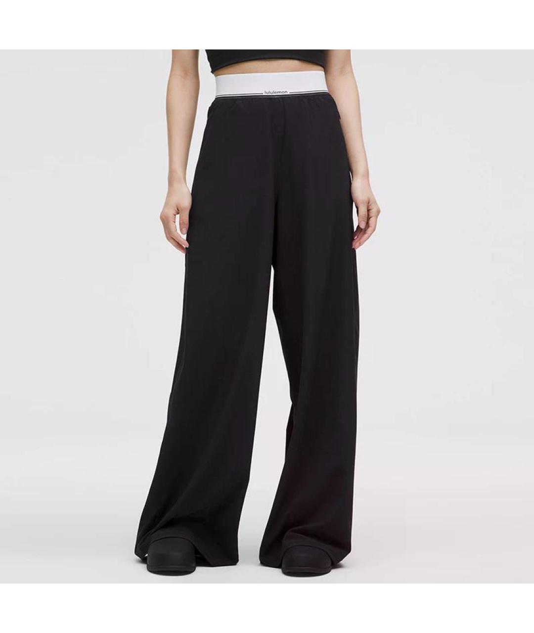 Lululemon Черные прямые брюки, фото 4