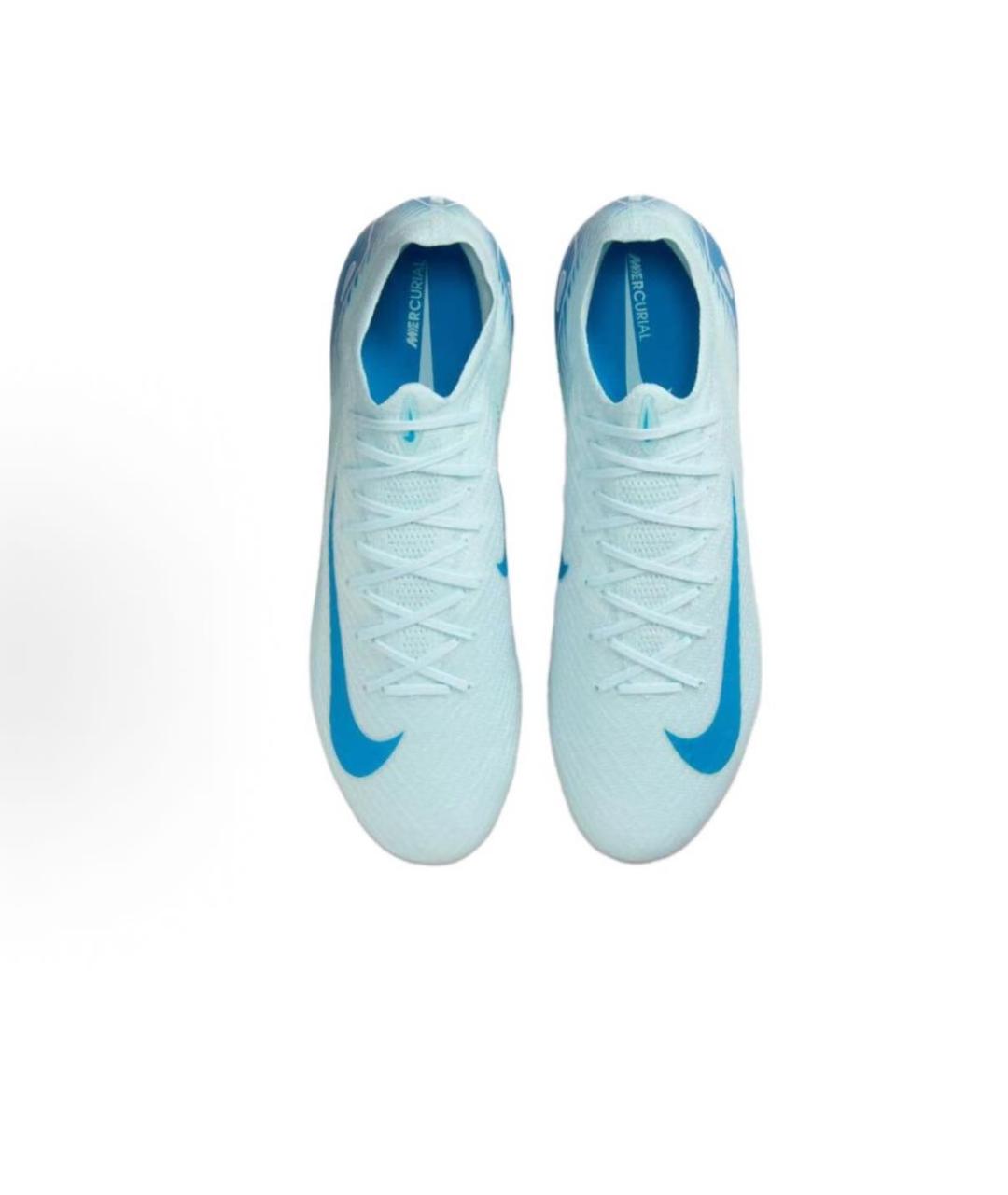 NIKE Голубые низкие кроссовки / кеды, фото 4