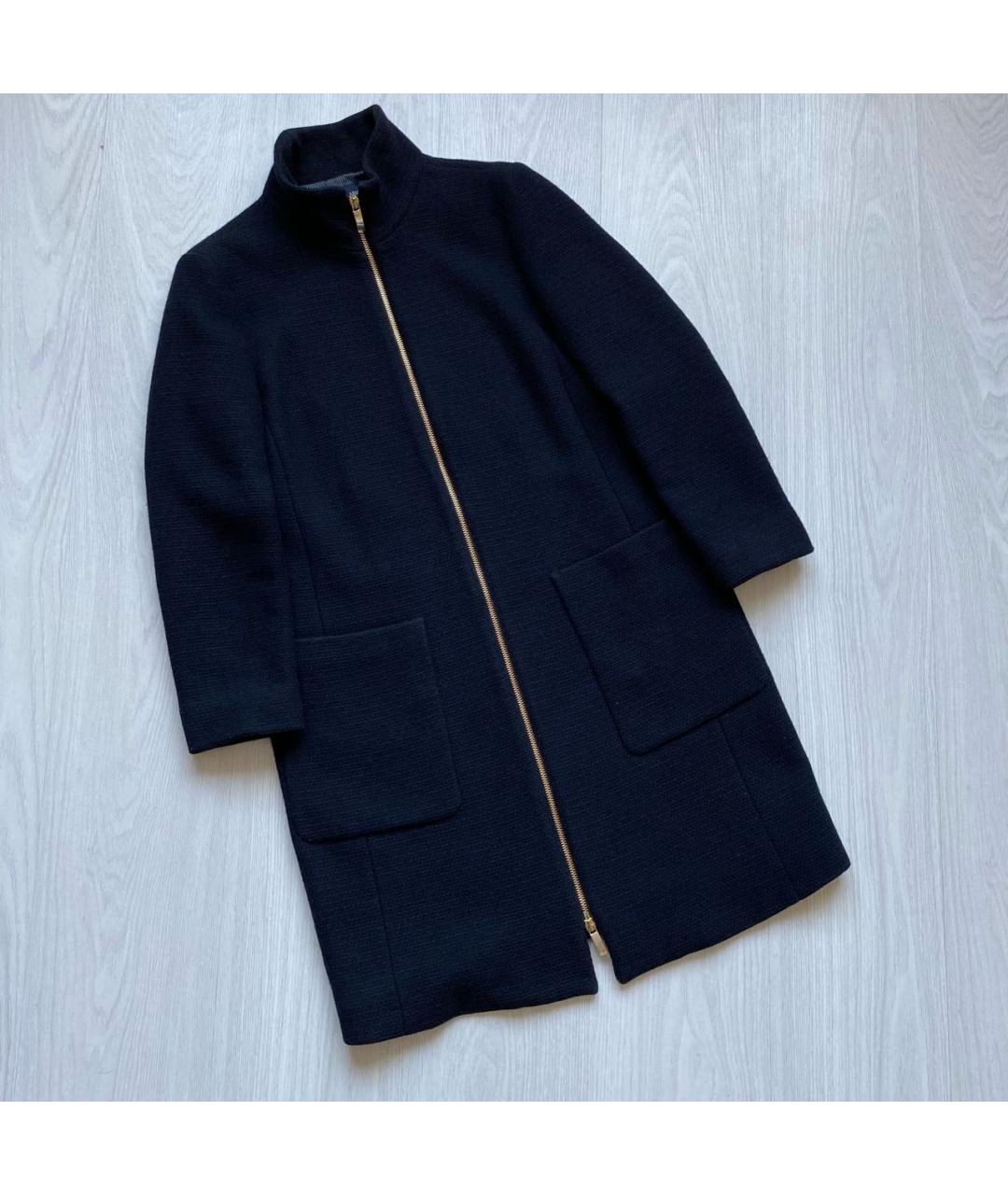 ARMANI JEANS Темно-синее пальто, фото 3