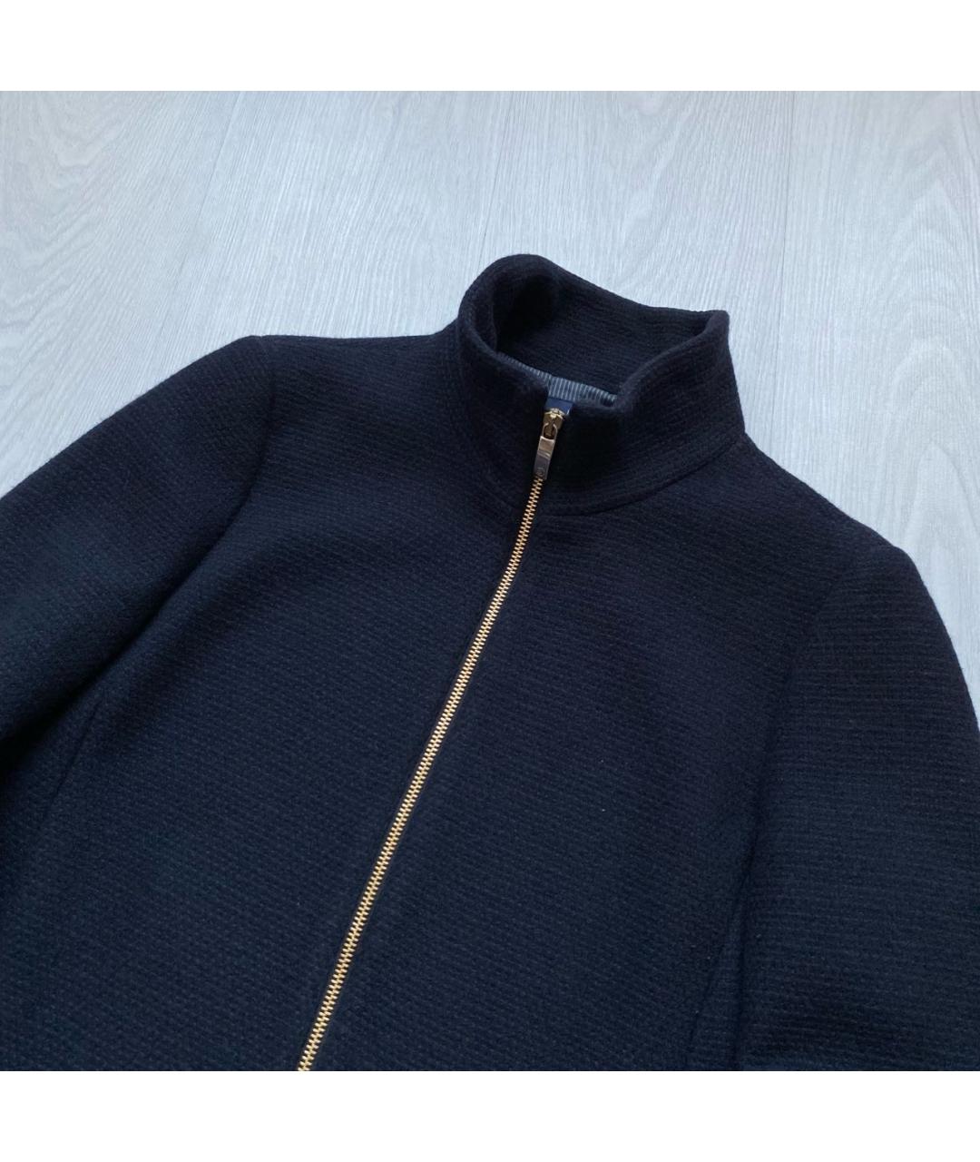 ARMANI JEANS Темно-синее пальто, фото 2