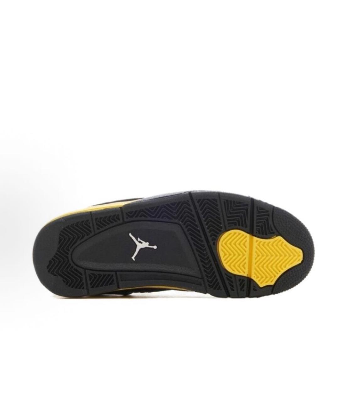 JORDAN Черные замшевые кроссовки, фото 5