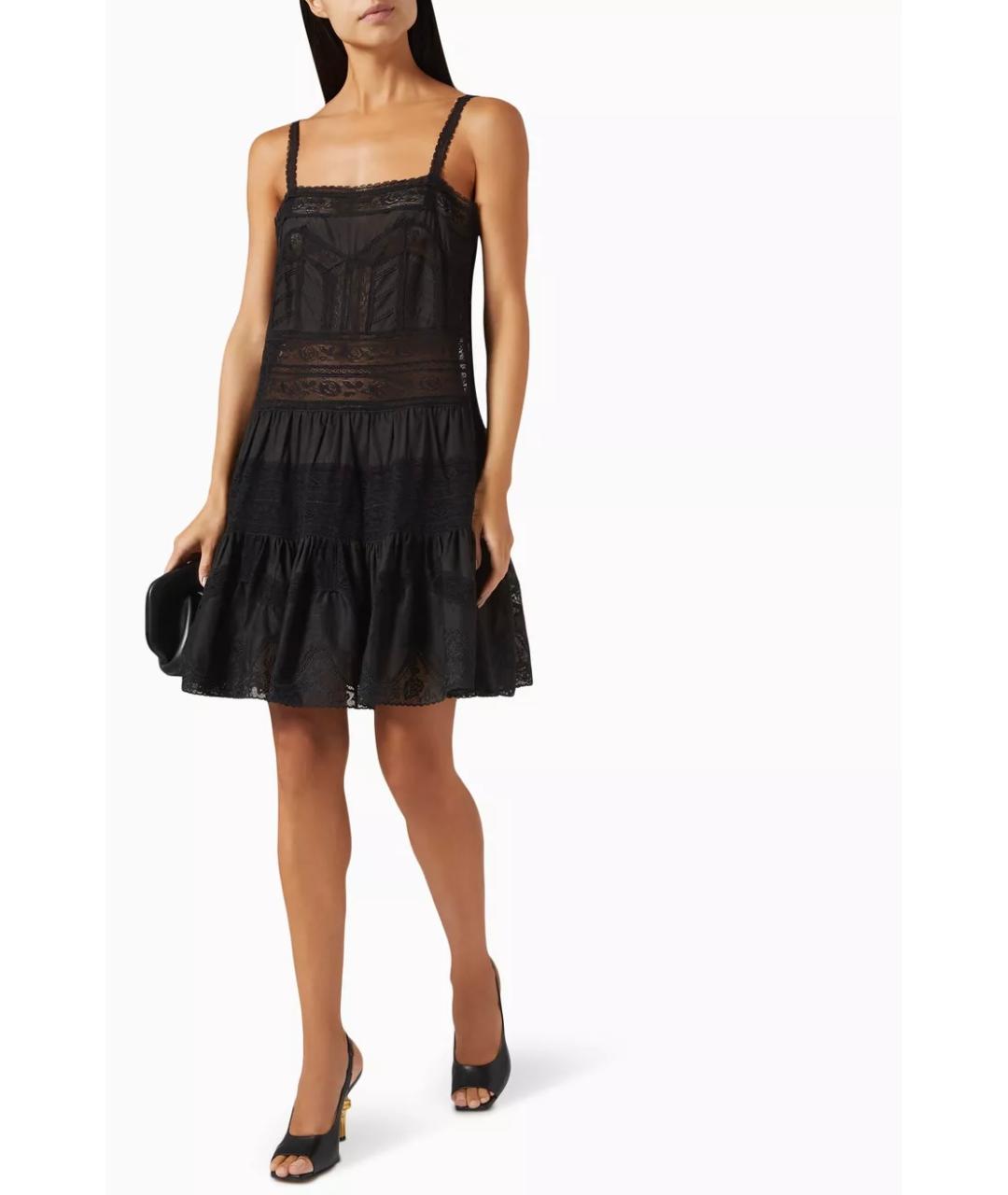 ZIMMERMANN Черное коктейльное платье, фото 4