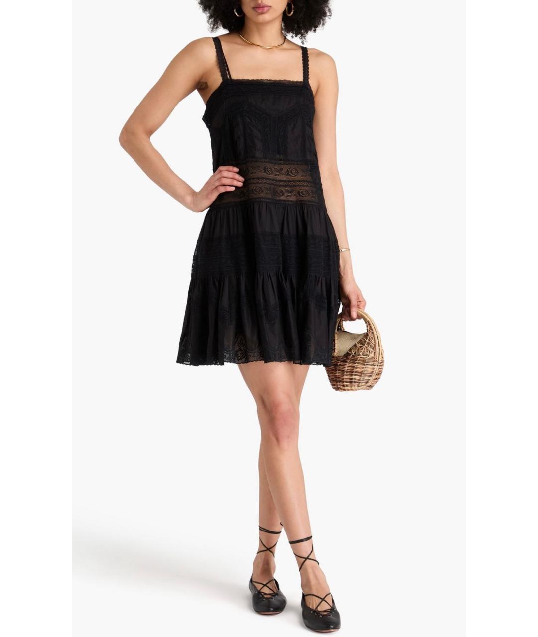 ZIMMERMANN Черное коктейльное платье, фото 2