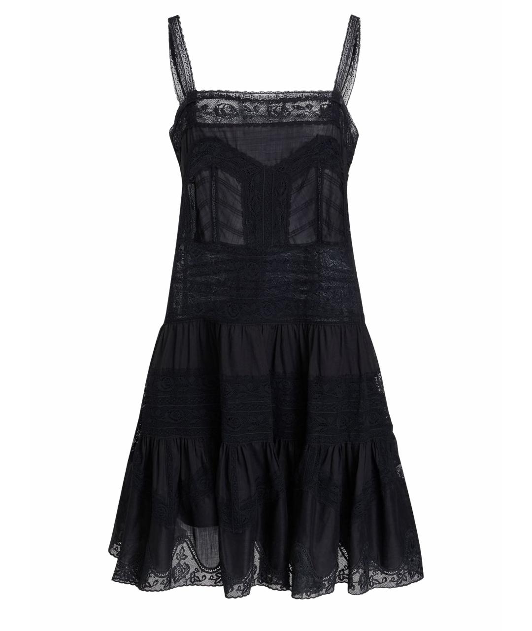 ZIMMERMANN Черное коктейльное платье, фото 1