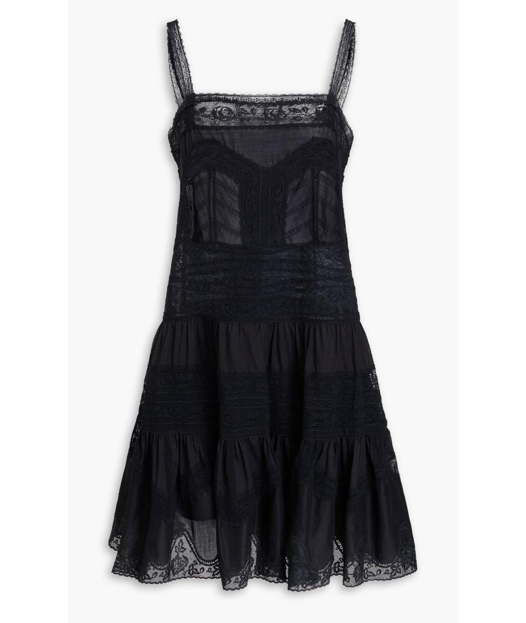 ZIMMERMANN Черное коктейльное платье, фото 9