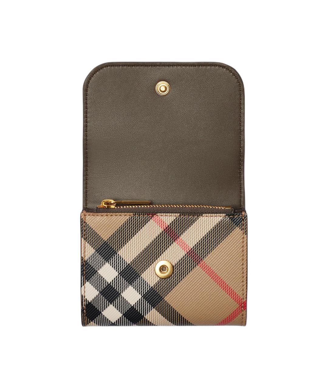 BURBERRY Бежевый кардхолдер, фото 3