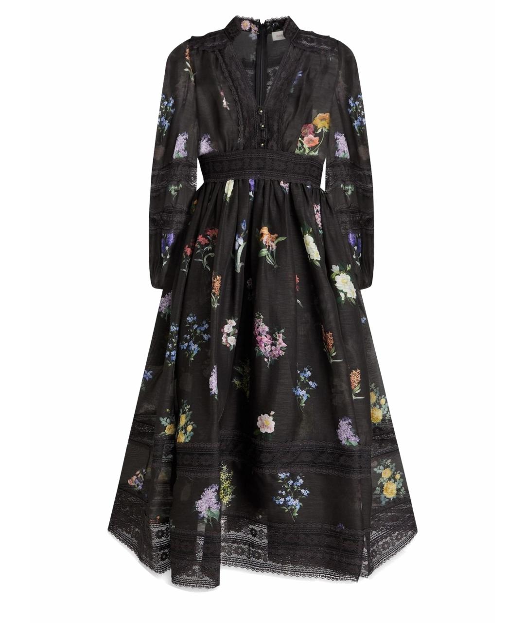 ZIMMERMANN Черное коктейльное платье, фото 1