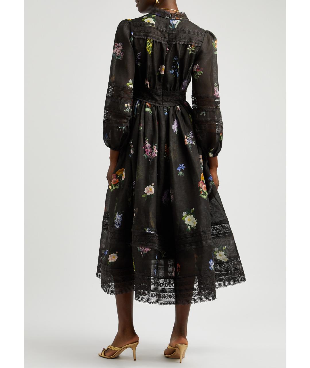 ZIMMERMANN Черное коктейльное платье, фото 4