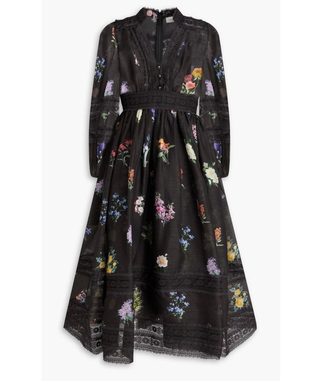 ZIMMERMANN Черное коктейльное платье, фото 5