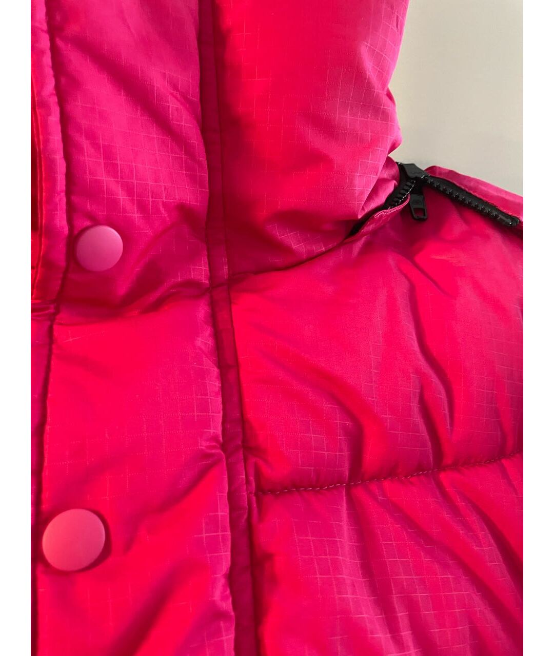 BALENCIAGA Розовый полиэстеровый пуховик, фото 4