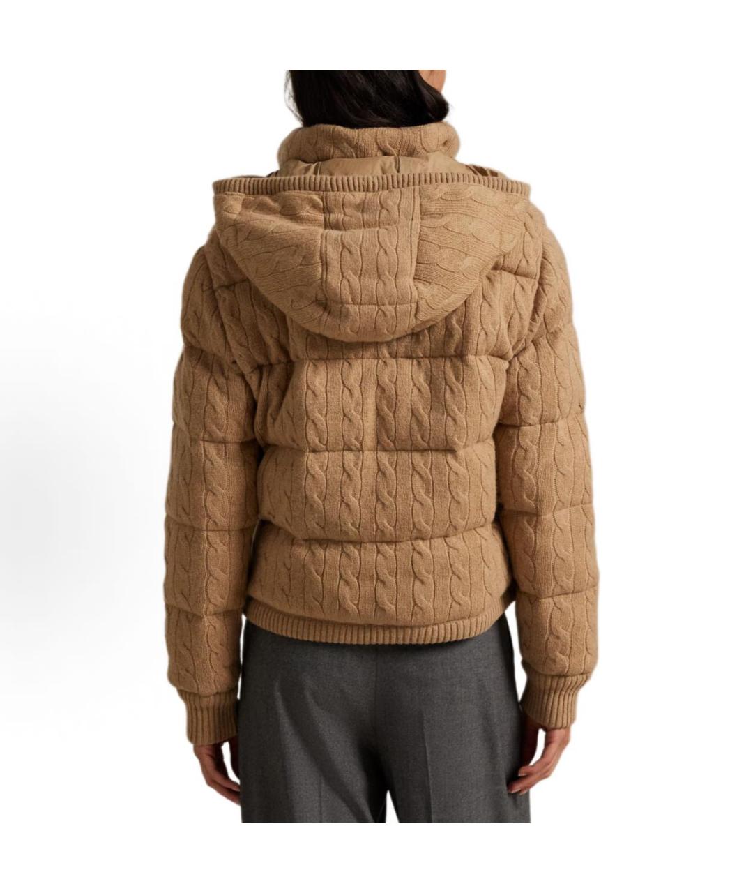 POLO RALPH LAUREN Бежевый пуховик, фото 5