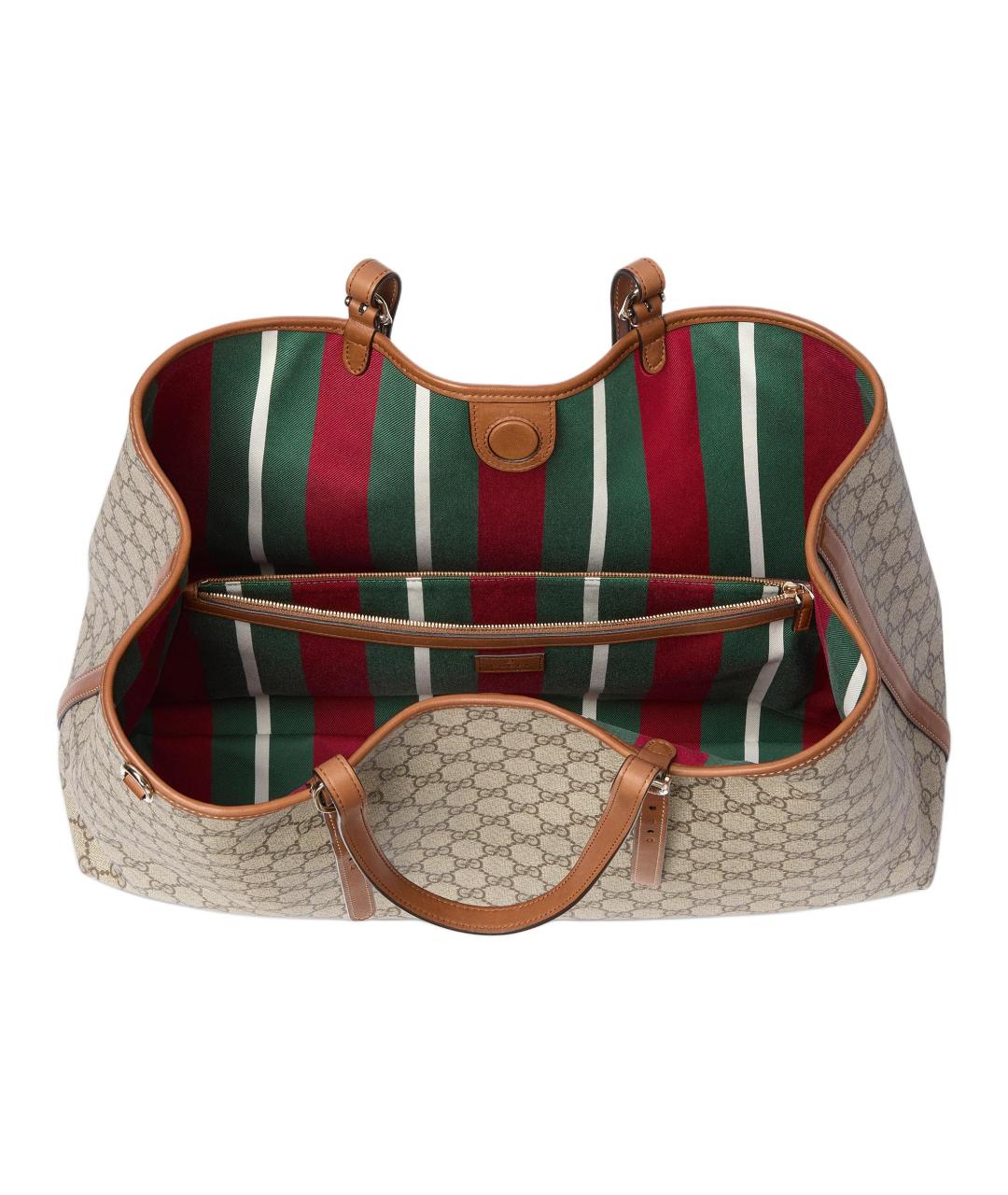 GUCCI Коричневая сумка через плечо, фото 4