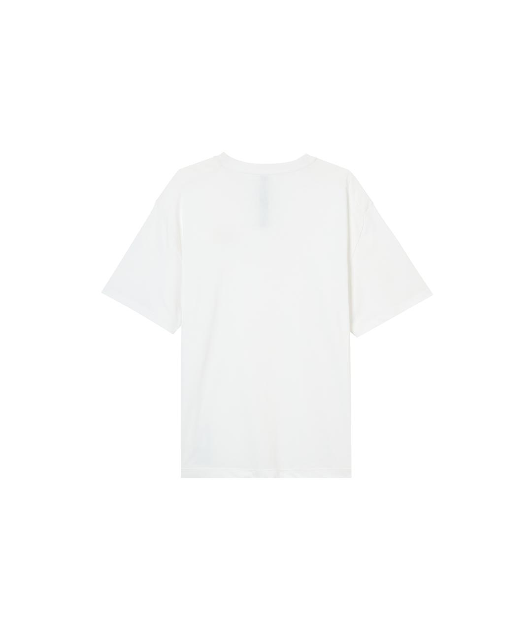 Lululemon Белая хлопковая футболка, фото 2