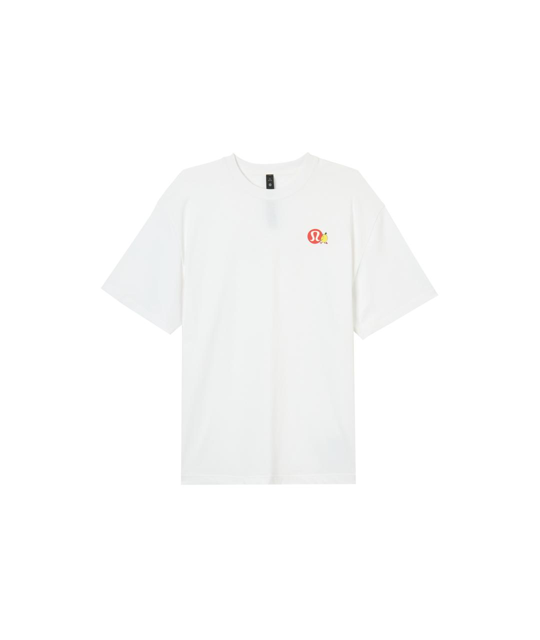 Lululemon Белая хлопковая футболка, фото 1