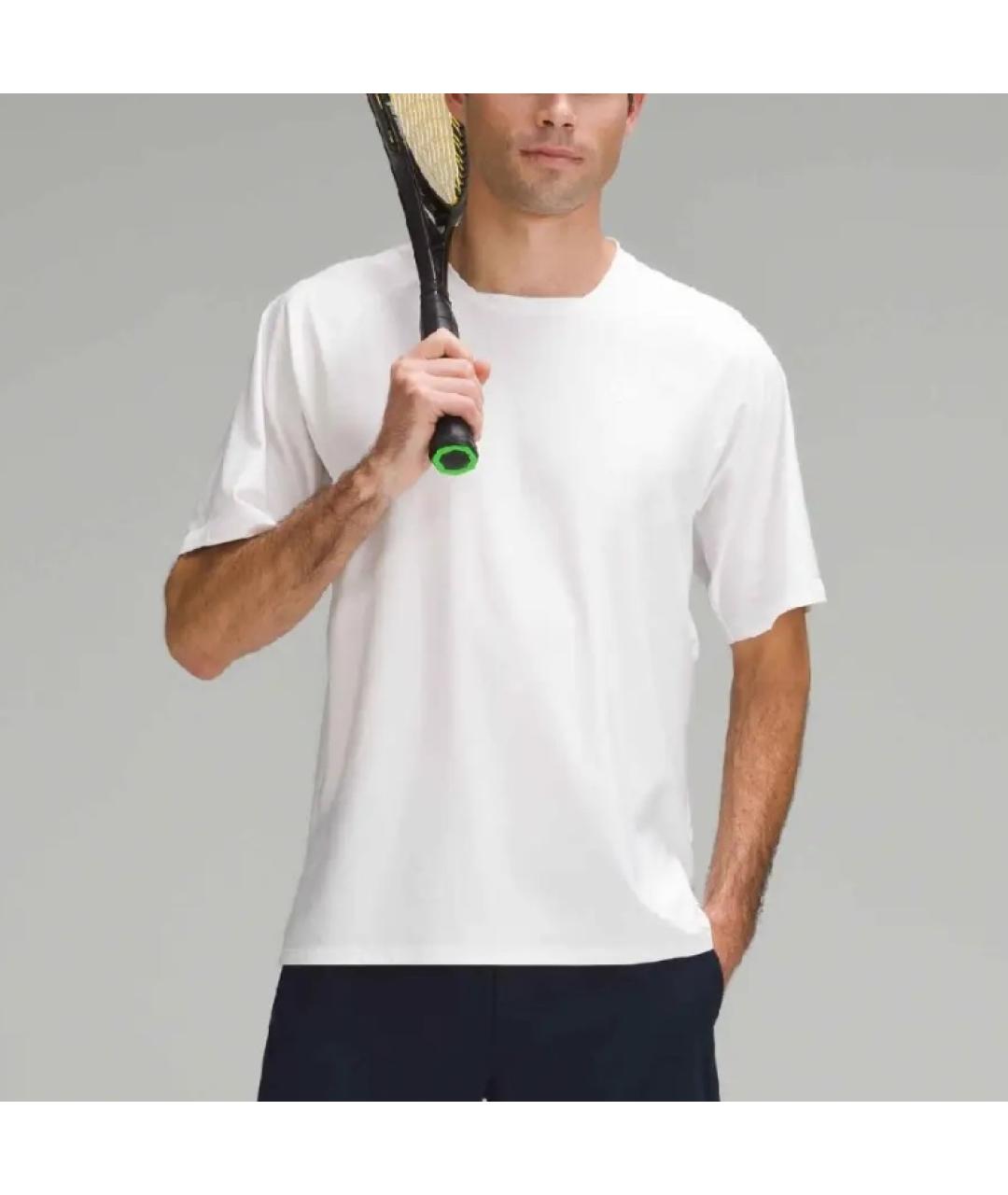 Lululemon Белая футболка, фото 4