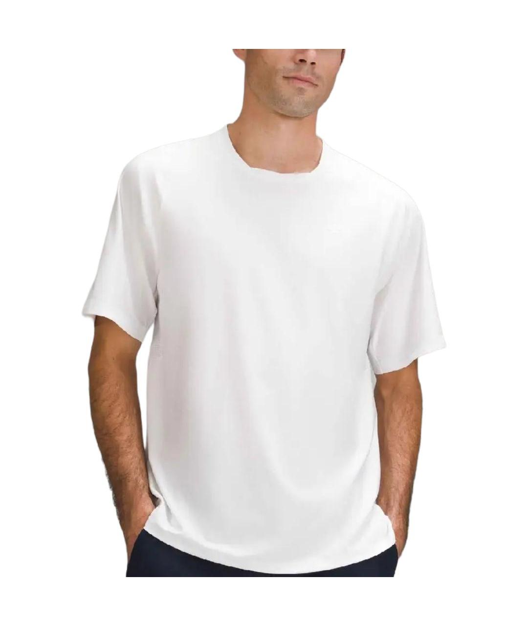 Lululemon Белая футболка, фото 5