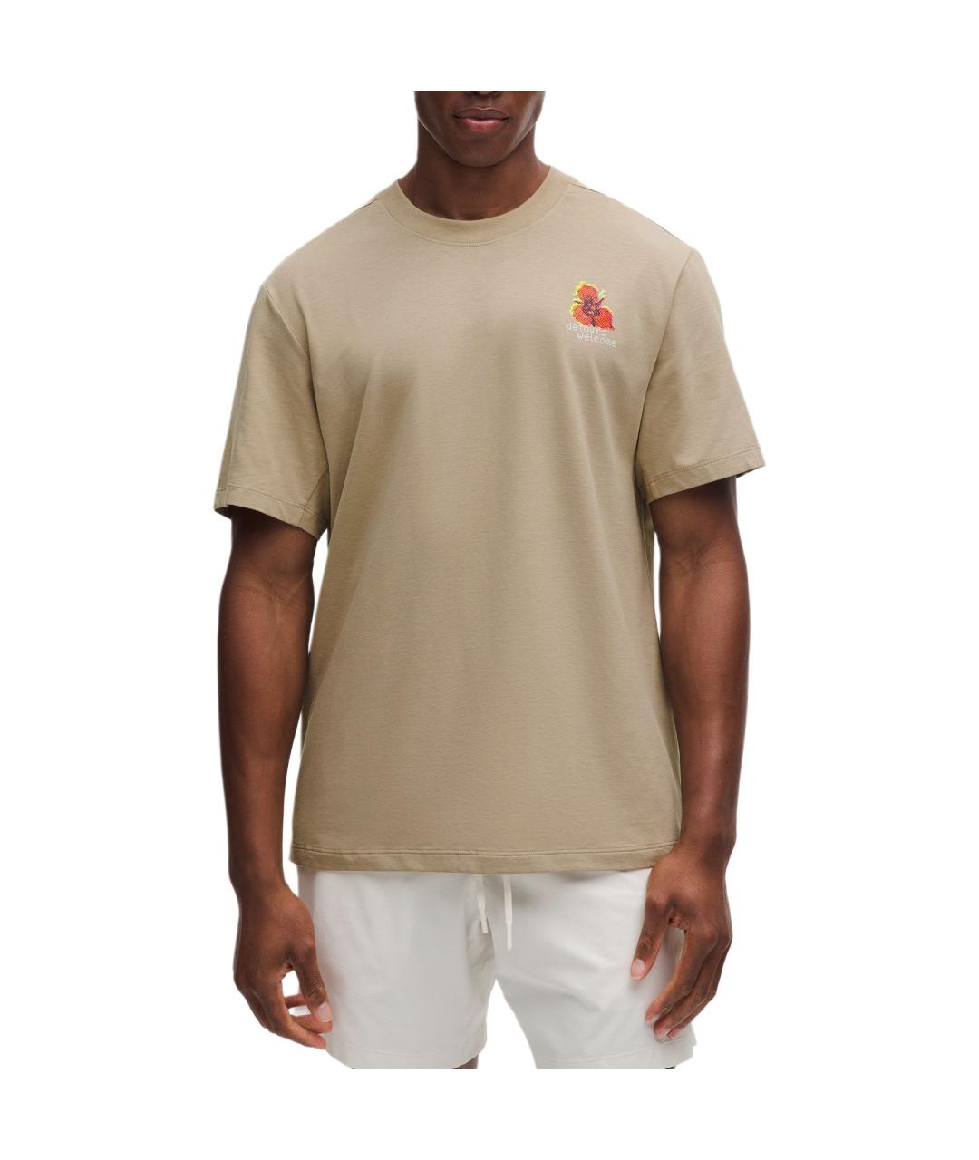 Lululemon Коричневая футболка, фото 4