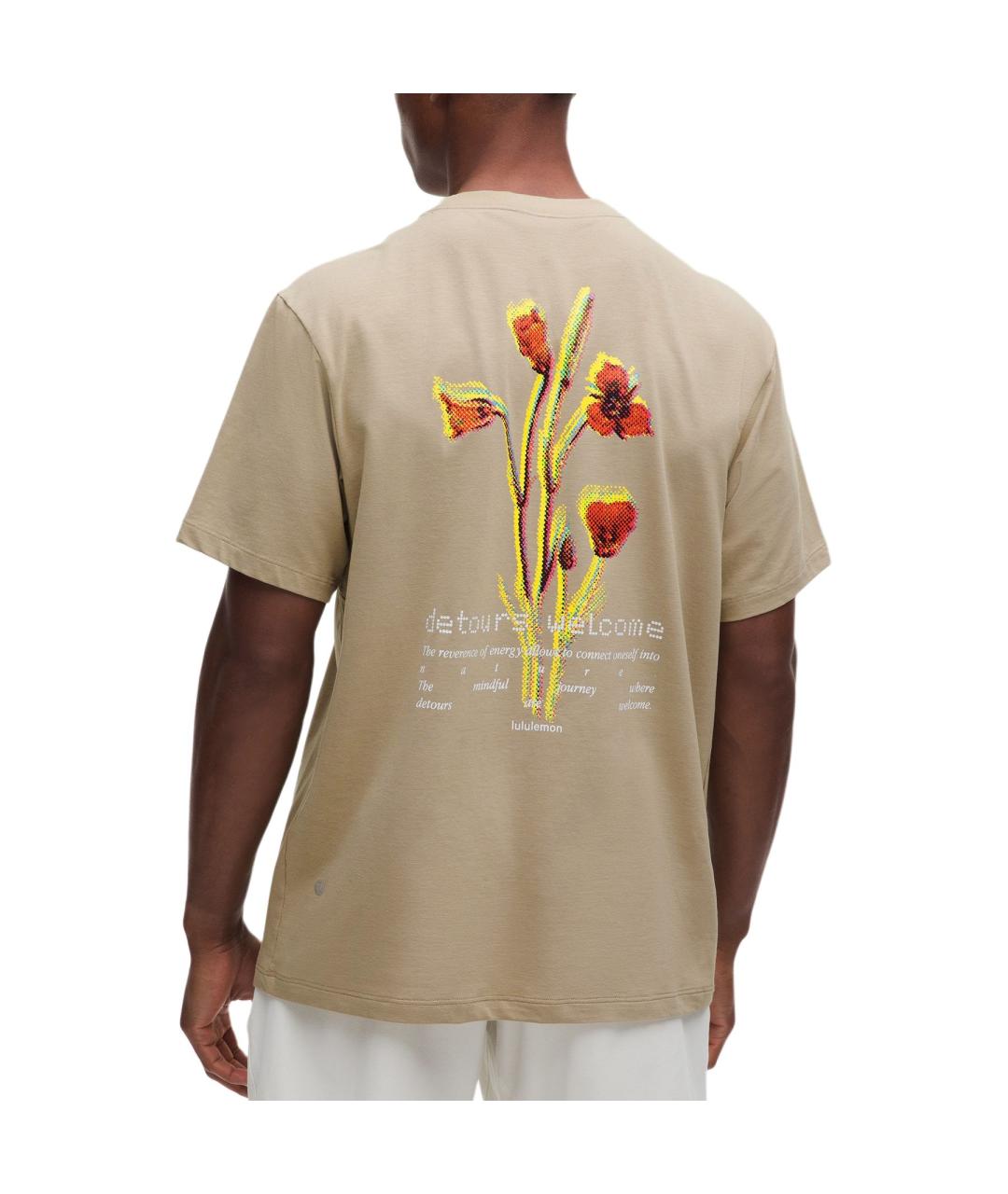 Lululemon Коричневая футболка, фото 2