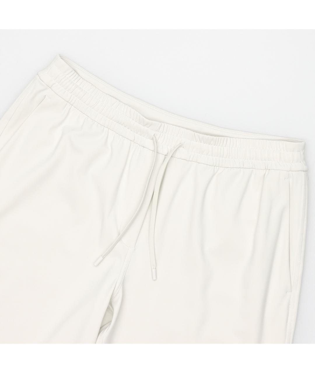 Lululemon Белые хлопковые спортивные брюки и шорты, фото 4