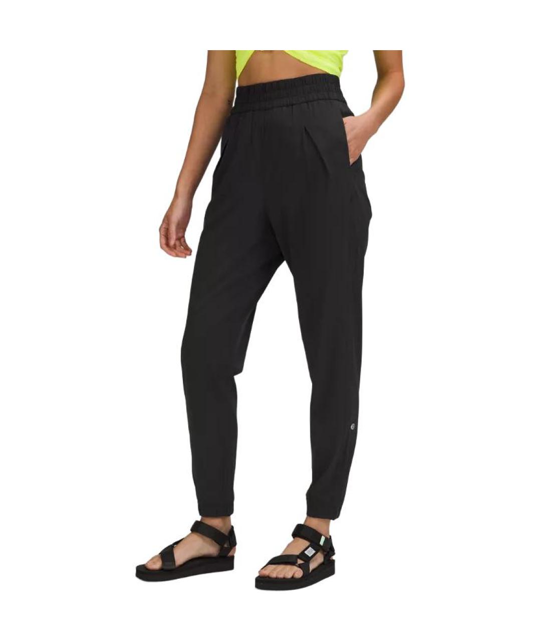 Lululemon Черные прямые брюки, фото 3