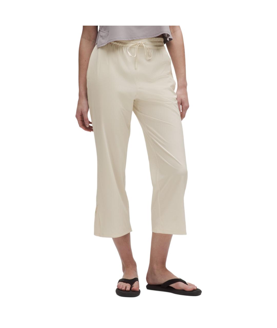 Lululemon Белые прямые брюки, фото 6