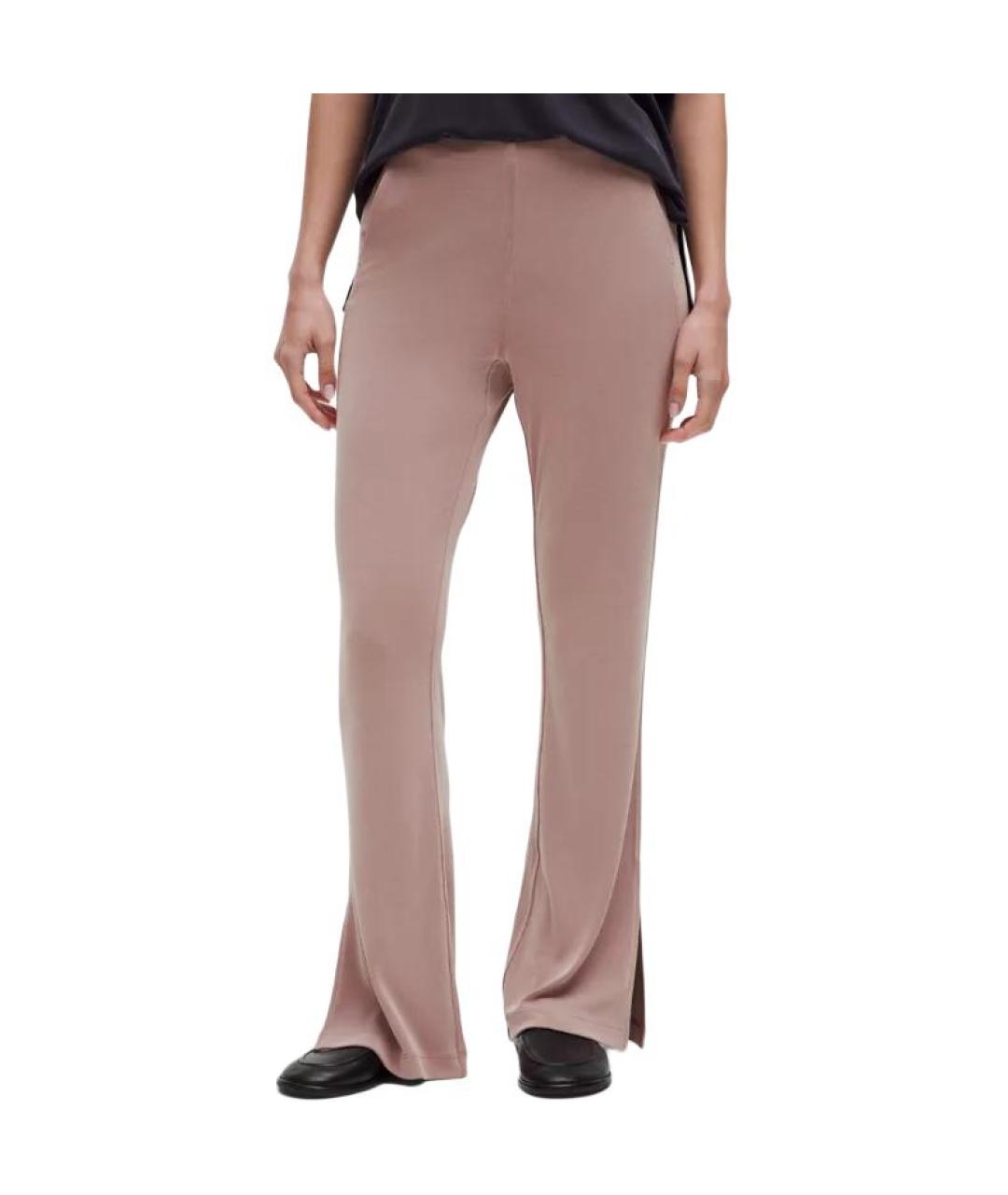 Lululemon Розовые прямые брюки, фото 3