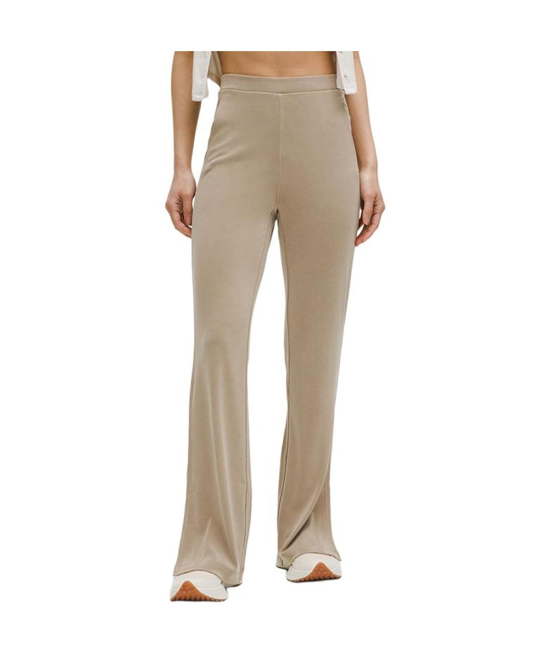 Lululemon Коричневые прямые брюки, фото 4